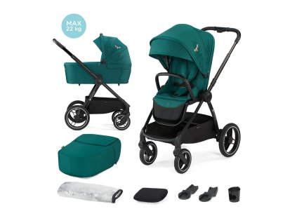 KINDERKRAFT SELECT Kočárek kombinovaný Nea 2v1 Nature Vibes, Premium