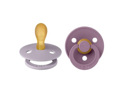 BIBS Colour symetricke cumliky z prirodneho kaucuku FossilGrey Mauve 2221422 5713795242597