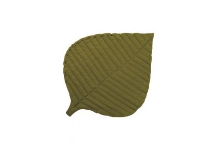 TODDLEKIND Organic Leaf Mat Hrací deka Sand Castle