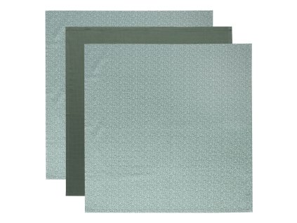 26928 1 muselinova plenka 70x70 cm set 3ks sepp zelena