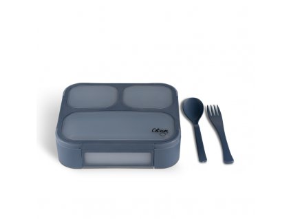 Citron Obědový box Petit Bento - Dark Blue