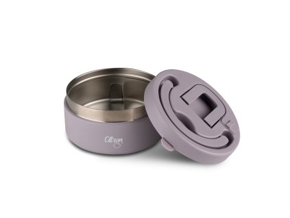 citron nerezova nadoba na jidlo 400 ml purple
