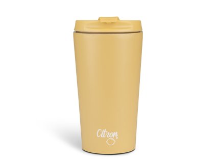 citron cestovni termohrnek 370 ml yellow