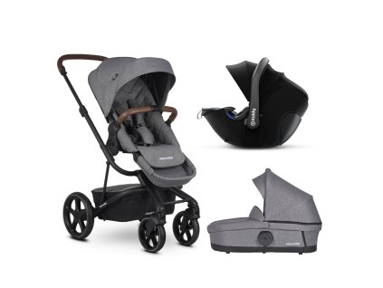 EASYWALKER Kočárek kombinovaný Harvey3 Premium 3v1 Diamond Grey