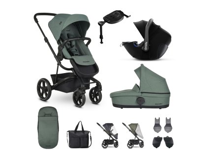 EASYWALKER Set 4XL kočárek kombinovaný Harvey3 Forest Green s příslušenstvím
