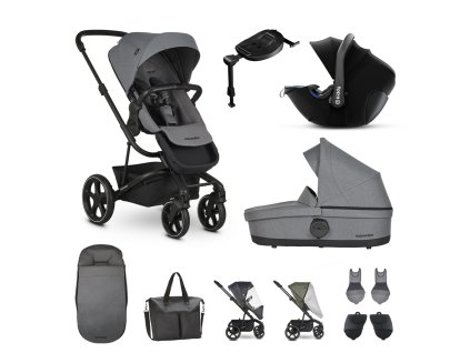 EASYWALKER Set 4XL kočárek kombinovaný Harvey3 Fossil Grey s příslušenstvím