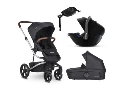 EASYWALKER Kočárek kombinovaný Harvey3 Premium 4v1 Jet Black