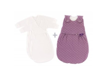 TRÄUMELAND Spací pytel Liebmich 3dílný set Heartsome 56/62