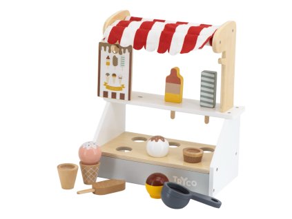 tryco dreveny zmrzlinovy stanek