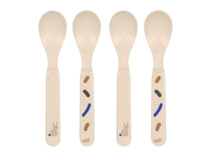 LÄSSIG Spoon Set PP/Cellulose 2024 Little Mateys royal blue