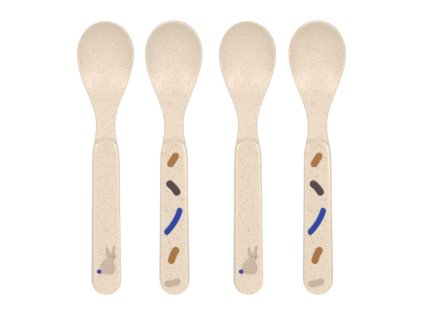 Spoon Set PP/Cellulose Little Mateys royal blue