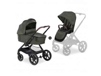 Hauck Sada 2v1 Kočárek Walk N Care Air Dark Olive ¨