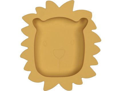 tryco silikonovy talirek lion honey gold