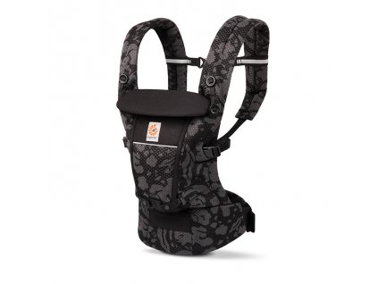 ERGOBABY Adapt nosítko Soft Flex Mesh - Onyx blooms