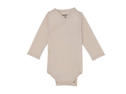 LODGER Romper LS Seersucker Birch 74