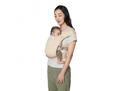 ERGOBABY Nosítko Embrace - soft air mesh - Soft cream