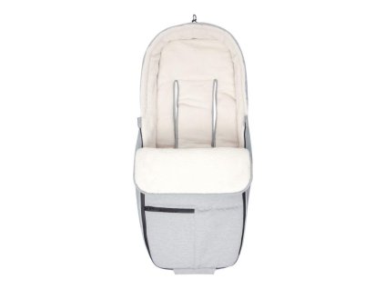 27971 1 next soft grey melange footmuff super mekky a teply fusak s plysovou podsivkou vzdy prijemne hrejivy ve fusacku koelstra bude vase dite sedet zarucena v teple p p uvnitr je fusacek zatepleny plysovou podsivkou