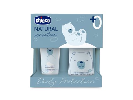 CHICCO Set dárkový kosmetický Natural Sensation - Daily Protection 0m+