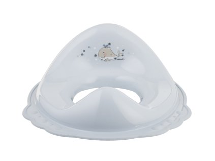 MALTEX Redukce na WC s úchyty Velrybka Minimal - satin blue