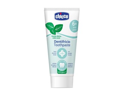 CHICCO Pasta zubní Jemná máta s fluorem 50ml, 6r+