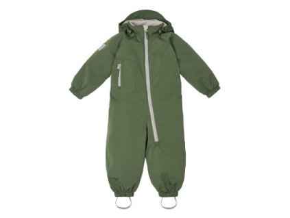 LEOKID Zimní kombinéza One Color Green Lowland vel. 2 - 3 roky (vel. 92)