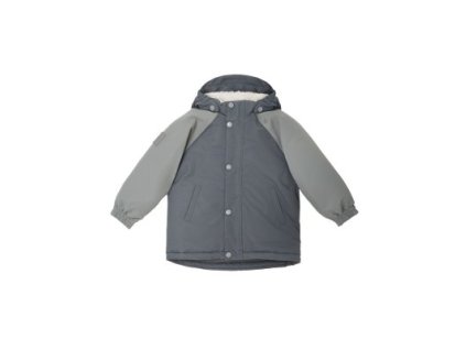 LEOKID Zimní bunda Color Block Fjord Gray vel. 3 - 4 roky (vel. 98)