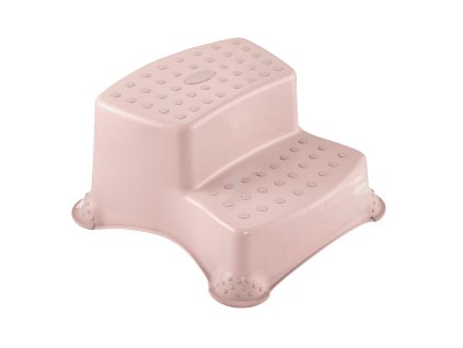 Dvojstupínek k WC/umyvadlu "Pure", Severská růžová