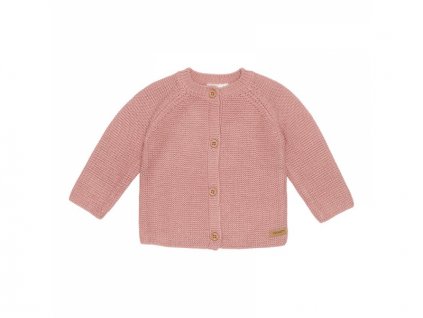 Kardigan pletený Vintage Pink vel. 80