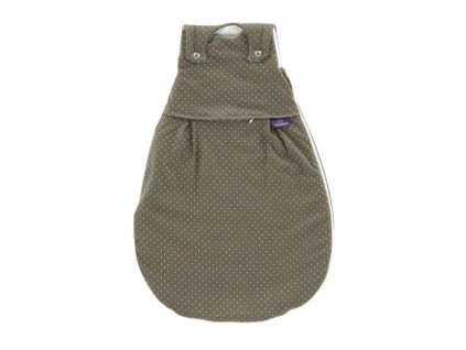TRÄUMELAND Vnější spací pytel Liebmich Pünktchen Oliv 80/86