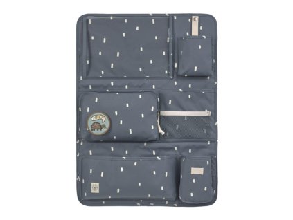 LÄSSIG Car Wrap-to-Go Happy Prints midnight blue