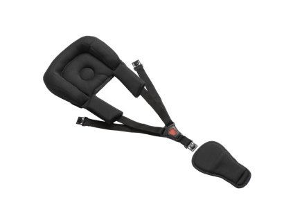 Tfk velo safety belt + head part single black