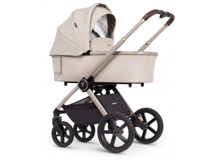 Venicci Tinum Upline Stone Beige Seat Carrycot 01