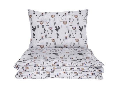 Povlečení Maceshka Basic tisk (Varianta Jeřabinka)