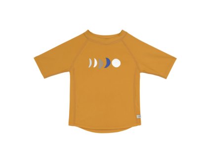 LÄSSIG Short Sleeve Rashguard 2024 moon gold 13-18 mon.