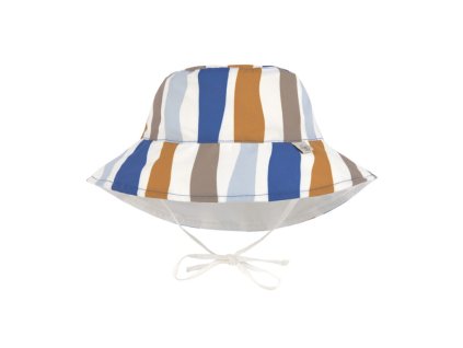 Sun Protection Bucket Hat waves blue/nature 07-18 mo.
