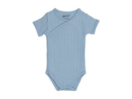 LODGER Romper SS Solid Blue Fogg 62