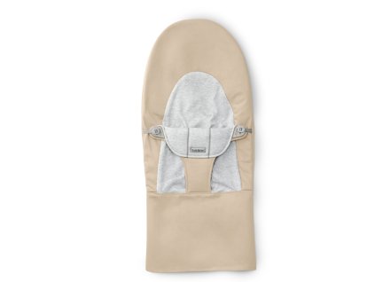 010383 fabric seat balance soft beige gray woven jersey product babybjorn 02 medium