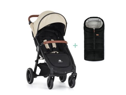 PETITE&MARS Kočárek sportovní Street2 RWS Oak Sahara Beige + PETITE&MARS fusak Jibot