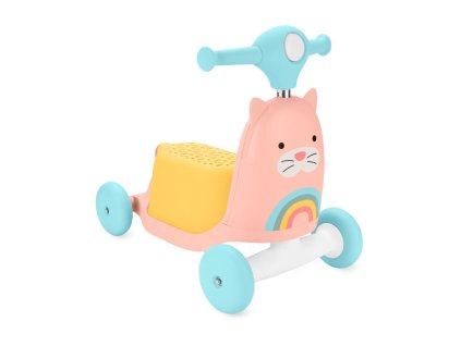 SKIP HOP Zoo odrážedlo 3v1 Ride-On Kočka 12m+ do 20 kg