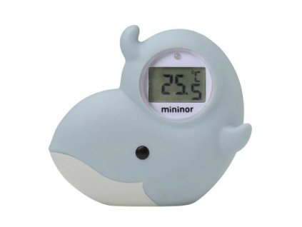 MININOR Teploměr do vany Whale