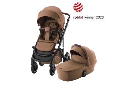 Set kočárek Smile 5Z + hluboká korba Lux, Warm Caramel
