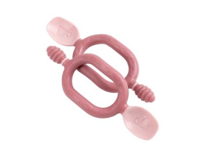 BIBADO Dippit Multifunkční lžička 2v1 2 ks Blush