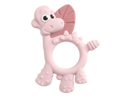 BIBADO Kousátko Sensory Ditty the Dinosaur Blush