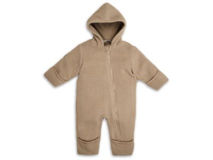 LODGER Zimní kombinéza Teddy Beige 0 - 3 měsíce