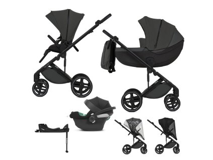 ANEX Kočárek kombinovaný Mev Ditto + CYBEX Aton B2 i-Size + základna