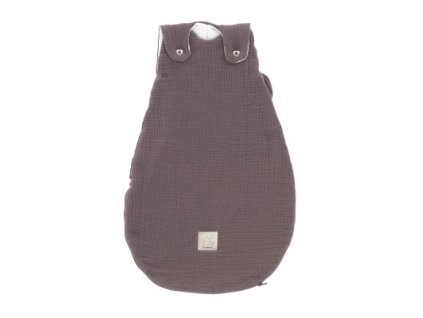 TRÄUMELAND Vnější spací pytel Liebmich Musselin Schokopflaume 56/62