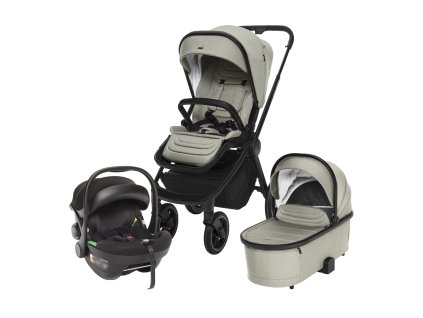 Set kočárek Move Cross 3 + hluboká korba Move XL 3 + autosedačka XM dle vlastního výběru, Boss Grey