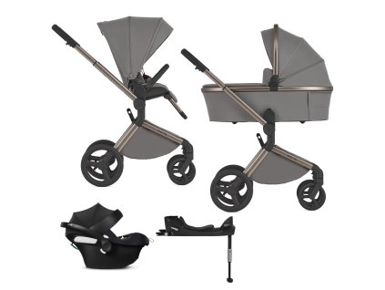 ANEX Kočárek kombinovaný Flo Charm + CBX By CYBEX Aton B2 i-Size + základna