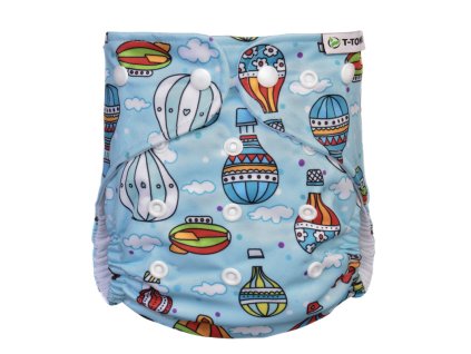 T-TOMI Plena kapsová, typ AIO - patentky, 4-15kg, Air balloons