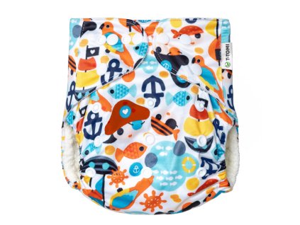 T-TOMI Plena kapsová, typ AIO - patentky, 4-15kg, Sailor